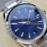 N1 Factory Omega Seamaster Aqua Terra Master Co-Axial Chronometer 220.10.41.21 (9) N1 Factory Omega Seamaster Aqua Terra Master Co-Axial Chronometer 220.10.41.21.03.004 41.5mm Full Steel Blue Dial