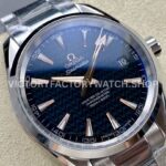 N1 Factory Omega Seamaster Aqua Terra Master Co-Axial Chronometer 231.10.42.21.01.006 41.5mm Full Steel Ripple Black Dial