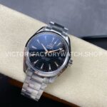 N1 Factory Omega Seamaster Aqua Terra Master Co-Axial Chronometer 231.10.42.21.01.006 41.5mm Full Steel Ripple Black Dial