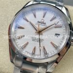 N1 Factory Omega Seamaster Aqua Terra Master Co-Axial Chronometer 231.10.42.21 (3) N1 Factory Omega Seamaster Aqua Terra Master Co-Axial Chronometer 231.10.42.21.02.006 41.5mm Full Steel White Dial