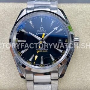 N1 Factory Omega Seamaster Aqua Terra Master Co-Axial Chronometer 231.10.42.21.01.002 41.5mm full steel black dial replica watch