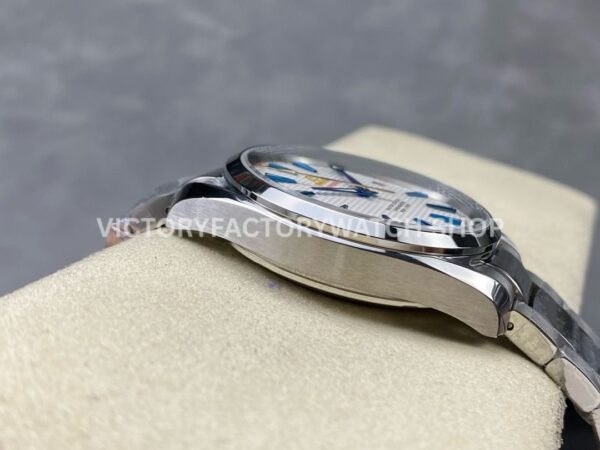 N1 Factory Omega Seamaster Aqua Terra Master Co-Axial Chronometer 41.5mm Full Steel White Dial (4) N1 Factory Omega Seamaster Aqua Terra Master Co-Axial Chronometer 41.5mm Full Steel White Dial