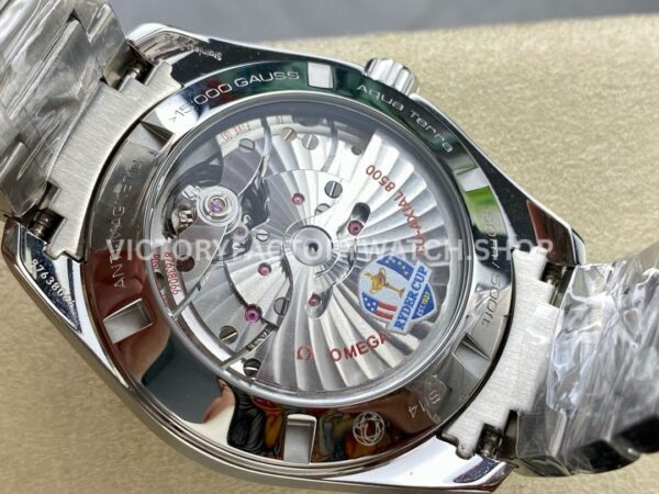 N1 Factory Omega Seamaster Aqua Terra Master Co-Axial Chronometer 41.5mm Full Steel White Dial (9) N1 Factory Omega Seamaster Aqua Terra Master Co-Axial Chronometer 41.5mm Full Steel White Dial