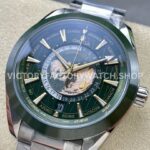 N1 Factory Omega Seamaster Aqua Terra World Time 220.30.43.22.10.001 43mm Full Steel Green Dial ( (5) N1 Factory Omega Seamaster Aqua Terra World Time 220.30.43.22.10.001 43mm Full Steel Green Dial