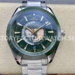 N1 Factory Omega Seamaster Aqua Terra World Time 220.30.43.22.10.001 43mm Full Steel Green Dial ( (8) N1 Factory Omega Seamaster Aqua Terra World Time 220.30.43.22.10.001 43mm full steel green dial replica watch