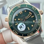 N1 Factory Omega Seamaster Diver 300M 210.90.42.20.10.001 42mm Green Dial (10) N1 Factory Omega Seamaster Diver 300M 210.90.42.20.10.001 42mm Titanium Green Dial