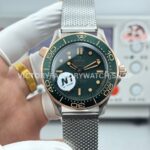 N1 Factory Omega Seamaster Diver 300M 210.90.42.20.10.001 42mm Green Dial (3) N1 Factory Omega Seamaster Diver 300M 210.90.42.20.10.001 42mm titanium green dial replica watch
