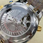 N1 Factory Omega Seamaster Diver 300M Co-Axial Chronometer Chrono (7) N1 Factory Omega Seamaster Diver 300M Co-Axial Chronometer Chronograph 210.20.44.51.03.001 44mm Half Yellow Gold Blue Dial