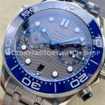 N1 Factory Omega Seamaster Diver 300M Co-Axial Chronometer Chronograph 210.30.44.51.06.001 44mm Full Steel Strap Grey Dial