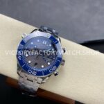 N1 Factory Omega Seamaster Diver 300M Co-Axial Chronometer Chronograph 210.30.44.51.06.001 44mm Full Steel Strap Grey Dial