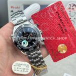 N1 Factory Omega Seamaster Planet Ocean Chronograph 215.30.46.51.01.001 45mm Full Steel Black Dial