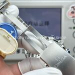 N1 Factory Omega Seamaster Planet Ocean Chronograph 215.30.46.51.03.001 45mm Full Steel Blue Dial