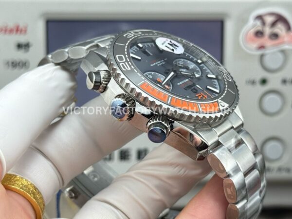N1 Factory Omega Seamaster Planet Ocean Chronograph 215.92.46.51.99.001 45mm Full Steel Grey Dial (10) N1 Factory Omega Seamaster Planet Ocean Chronograph 215.92.46.51.99.001 45mm Full Steel Grey Dial