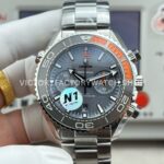 N1 Factory Omega Seamaster Planet Ocean Chronograph 215.92.46.51.99.001 45mm Full Steel Grey Dial (2) N1 Factory Omega Seamaster Planet Ocean Chronograph 215.92.46.51.99.001 45mm full steel grey dial replica watch