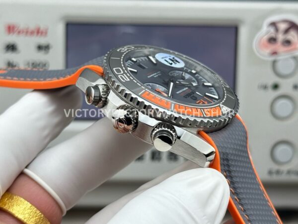 N1 Factory Omega Seamaster Planet Ocean Chronograph 215.92.46.51.99.001 45mm Steel Rubber Strap Grey Dial (2) N1 Factory Omega Seamaster Planet Ocean Chronograph 215.92.46.51.99.001 45mm Steel Rubber Strap Grey Dial
