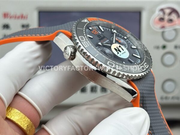 N1 Factory Omega Seamaster Planet Ocean Chronograph 215.92.46.51.99.001 45mm Steel Rubber Strap Grey Dial (3) N1 Factory Omega Seamaster Planet Ocean Chronograph 215.92.46.51.99.001 45mm Steel Rubber Strap Grey Dial