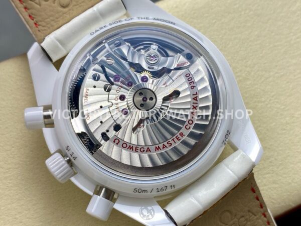 N1 Factory Omega Speedmaster 311.93.44.51.04.002 44mm Ceramic Leather Strap White Dial (5) N1 Factory Omega Speedmaster Moonwatch White Side of the Moon 311.93.44.51.04.002 44mm Ceramic Leather Strap White Dial