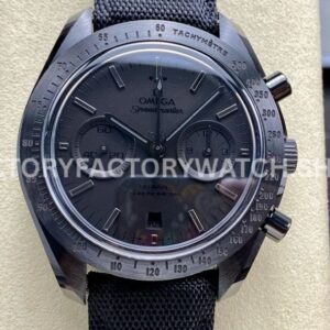 N1 Factory Omega Speedmaster Dark Side Of The Moon 311.92.44.51.01.005 44.25mm Cerami (7) N1 Factory Omega Speedmaster Dark Side of the Moon 311.92.44.51.01.005 44.25mm ceramic textile strap black dial replica watch
