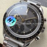 N1 Factory Omega Speedmaster Professional Moonwatch 310.20.42.50.01.001 42mm Full Steel Black Dial