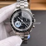 N1 Factory Omega Speedmaster Professional Moonwatch 310.30.42.50.01.002 42mm Full Steel Black (4) N1 Factory Omega Speedmaster Professional Moonwatch 310.30.42.50.01.002 42mm full steel black dial replica watch