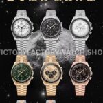 N1 Factory Omega Speedmaster Professional Moonwatch 310.30.42.50.04.001 42mm Full Steel White Dial