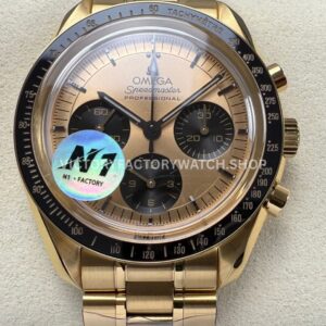 N1 Factory Omega Speedmaster Professional Moonwatch 310.62.42.50.99.001 full yellow gold gold dial replica watch