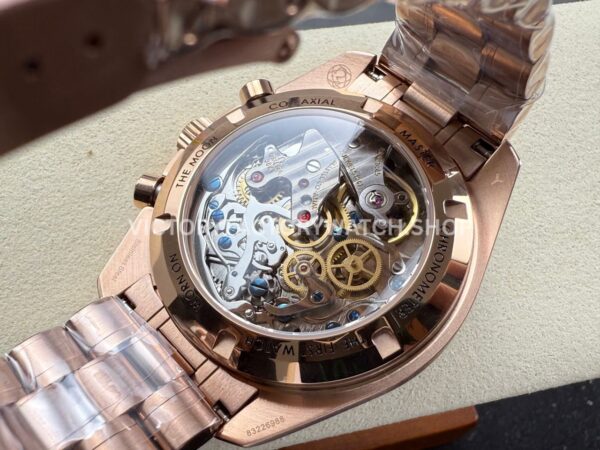 N1 Factory Omega Speedmaster Professional Moonwatch 310.63.42.50.02.001 Rose Gold Black Dial (9) N1 Factory Omega Speedmaster Professional Moonwatch 310.63.42.50.02.001 42mm Full Rose Gold Black Dial