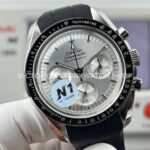 N1 Factory Omega Speedmaster Professional Moonwatch 310.63.42.50.02.001 Steel Rubber Strap Silver Dial (7) N1 Factory Omega Speedmaster Professional Moonwatch 310.63.42.50.02.001 42mm Steel Rubber Strap Silver Dial
