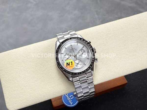 N1 Factory Omega Speedmaster Professional Moonwatch 310.63.42.50.02.001 42mm Full Steel Silver Dial