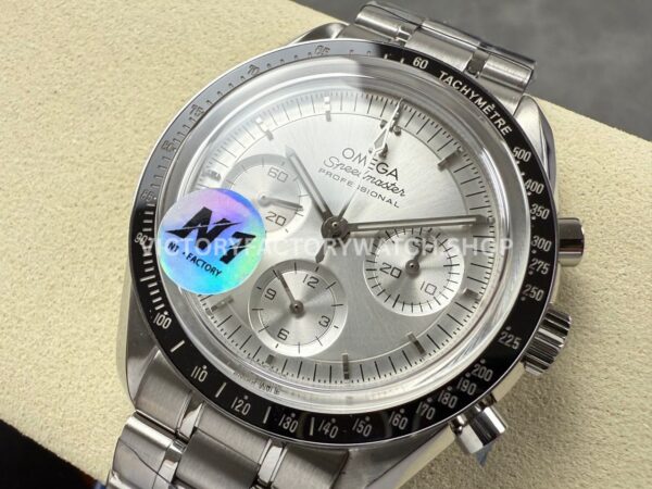 N1 Factory Omega Speedmaster Professional Moonwatch 310.63.42.50.02.001 42mm Full Steel Silver Dial