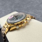 N1 Factory Omega Speedmaster Professional Moonwatch 310.63.42.50.02.001 42mm Full Yellow Gold Green Dial