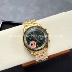N1 Factory Omega Speedmaster Professional Moonwatch 310.63.42.50.02.001 42mm Full Yellow Gold Green Dial