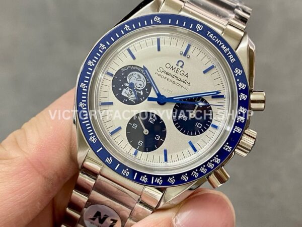 N1 Factory Omega Speedmaster Silver Snoopy Award 50th Anniversary 310.32.42.50.02 N1 Factory Omega Speedmaster Silver Snoopy Award 50th Anniversary 310.32.42.50.02.001 42mm Full Steel White Dial