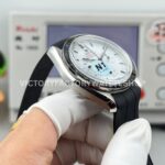 N1 Factory Omega Speedmaster Professional Moonwatch 310.30.42.50.04.001 42mm Steel Rubber Strap White Dial