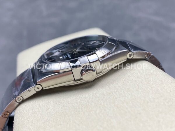 OM+ Factory Omega Constellation Men 123.10.38.21.01.001 38mm Full Steel Black Dial