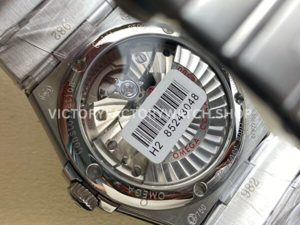 OM+ Factory Omega Constellation Men 123.10.38.21.01.001 38mm Full Steel Black Dial