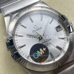 OM+ Factory Omega Constellation Men 123.10.38.21.02.001 38mm Full Steel Silver Dial