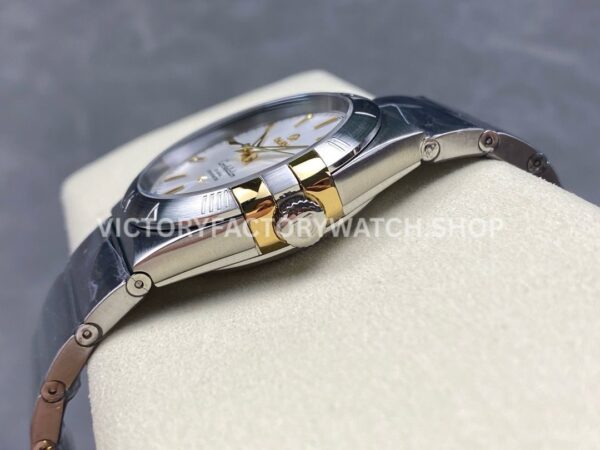 OM+ Factory Omega Constellation Men 123.10.38.21.02.001 38mm Full Steel Silver Dial