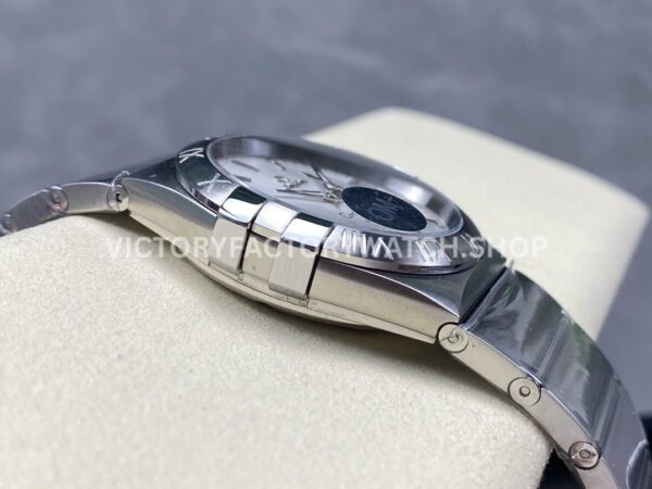 OM+ Factory Omega Constellation Men 123.10.38.21.02.001 38mm Full Steel Silver Dial