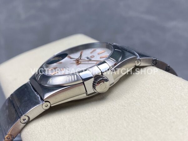 OM+ Factory Omega Constellation Men 123.10.38.21.02.002 38mm Full Steel Silver Dial