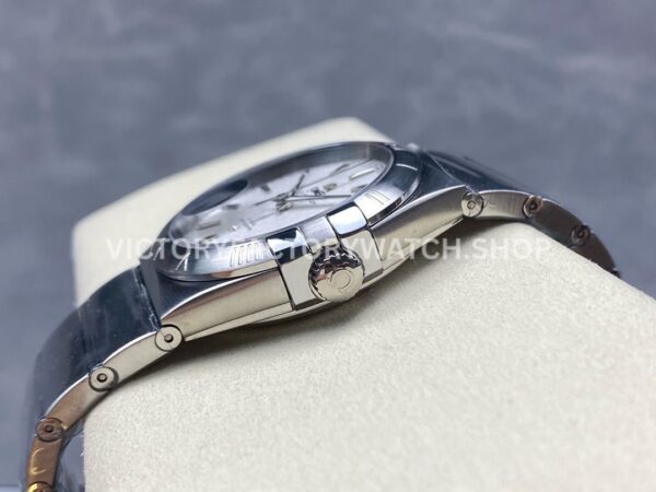 OM+ Factory Omega Constellation Men 123.10.38.21.02.003 38mm Full Steel Silver Dial