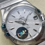 OM+ Factory Omega Constellation Men 123.10.38.21.02.003 38mm Full Steel Silver Dial
