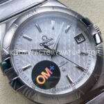 OM+ Factory Omega Constellation Men 123.10.38.21.02.004 38mm Full Steel Silver Dial