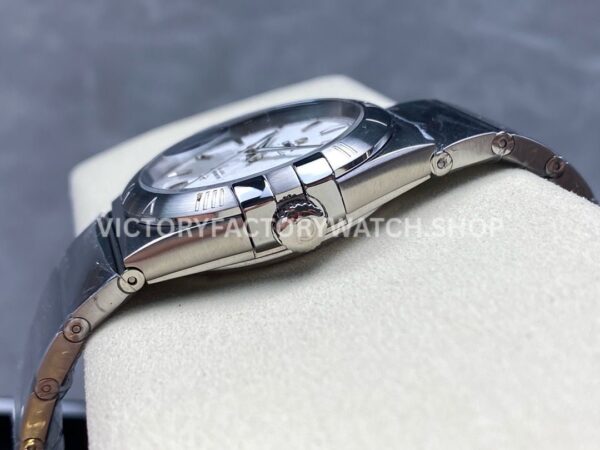 OM+ Factory Omega Constellation Men 123.10.38.21.02.004 38mm Full Steel Silver Dial