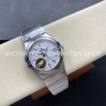 OM+ Factory Omega Constellation Men 123.10.38.21.02.004 38mm Full Steel Silver Dial