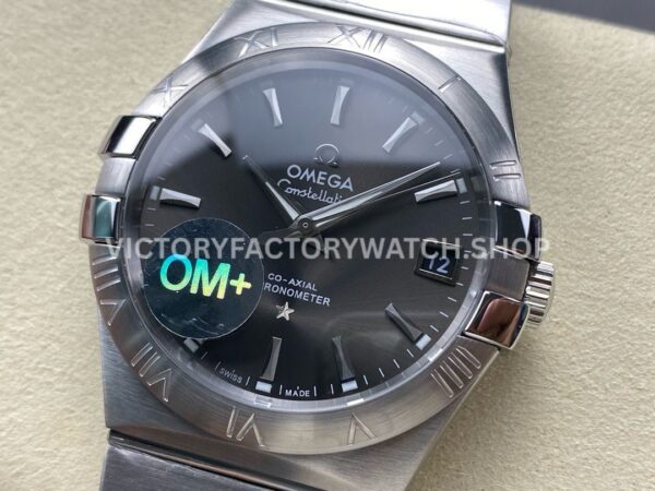 OM+ Factory Omega Constellation Men 123.10.38.21.06.001 38mm Full Steel Grey Dial (3) OM+ Factory Omega Constellation Men 123.10.38.21.06.001 38mm Full Steel Grey Dial