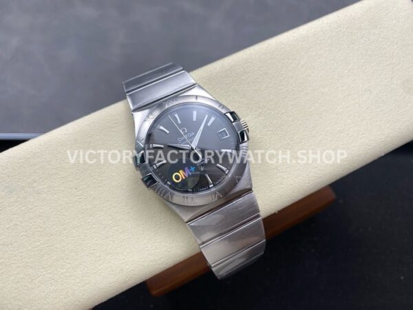 OM+ Factory Omega Constellation Men 123.10.38.21.06.001 38mm Full Steel Grey Dial (8) OM+ Factory Omega Constellation Men 123.10.38.21.06.001 38mm Full Steel Grey Dial