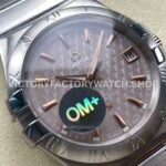 OM+ Factory Omega Constellation Men 123.10.38.21.06.002 38mm Full Steel Pink Dial (3) OM+ Factory Omega Constellation Men 123.10.38.21.06.002 38mm Full Steel Pink Dial