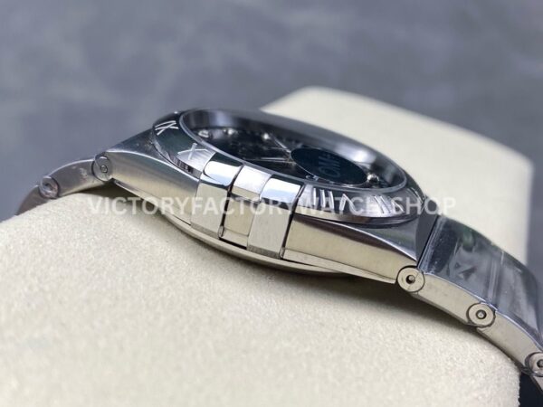 OM+ Factory Omega Constellation Men 123.10.38.21.51.00 38mm Full Steel Diamond Black Dial