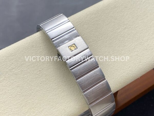 OM+ Factory Omega Constellation Men 123.10.38.21.52.001 38mm Full Steel Diamond Silver Dial